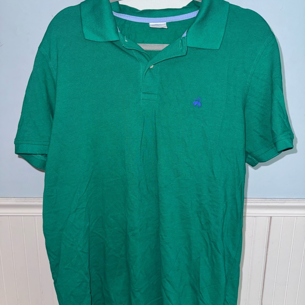 Brooks Brothers Green Polo Shirt